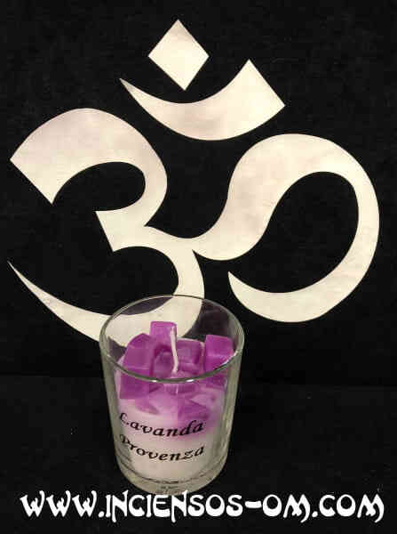 Vela vaso aroma Lavanda